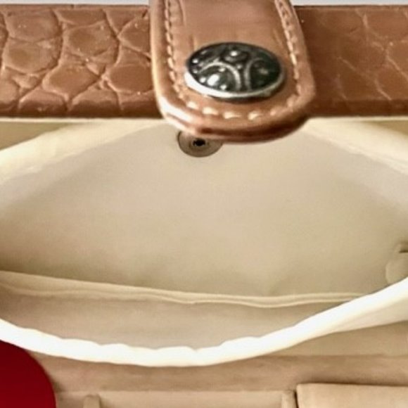 Jewelry Box -Tan Leather Look - New - Picture 4 of 10